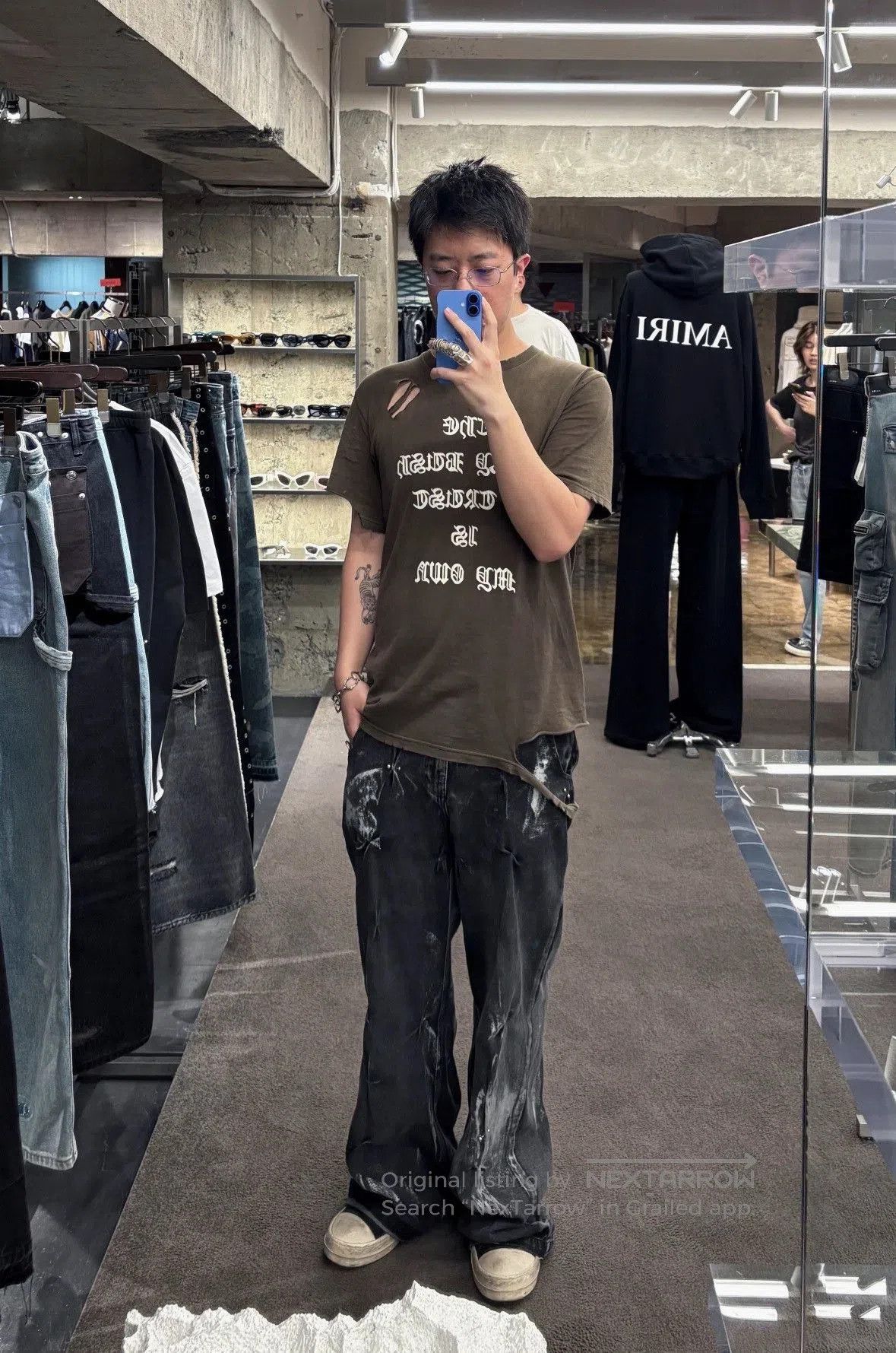 DEN IM by SIKI IM N9 Number Nine Archive Distressed T. Size US XL / EU 56 / 4 - 4 Thumbnail