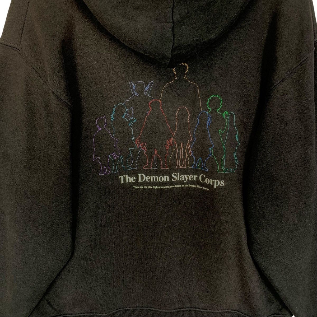 Anime × GU × Japanese Brand Vintage Demon Slayer Anima StreetWear JapaneseBrand Hoodie Size US M / EU 48-50 / 2 - 7 Thumbnail