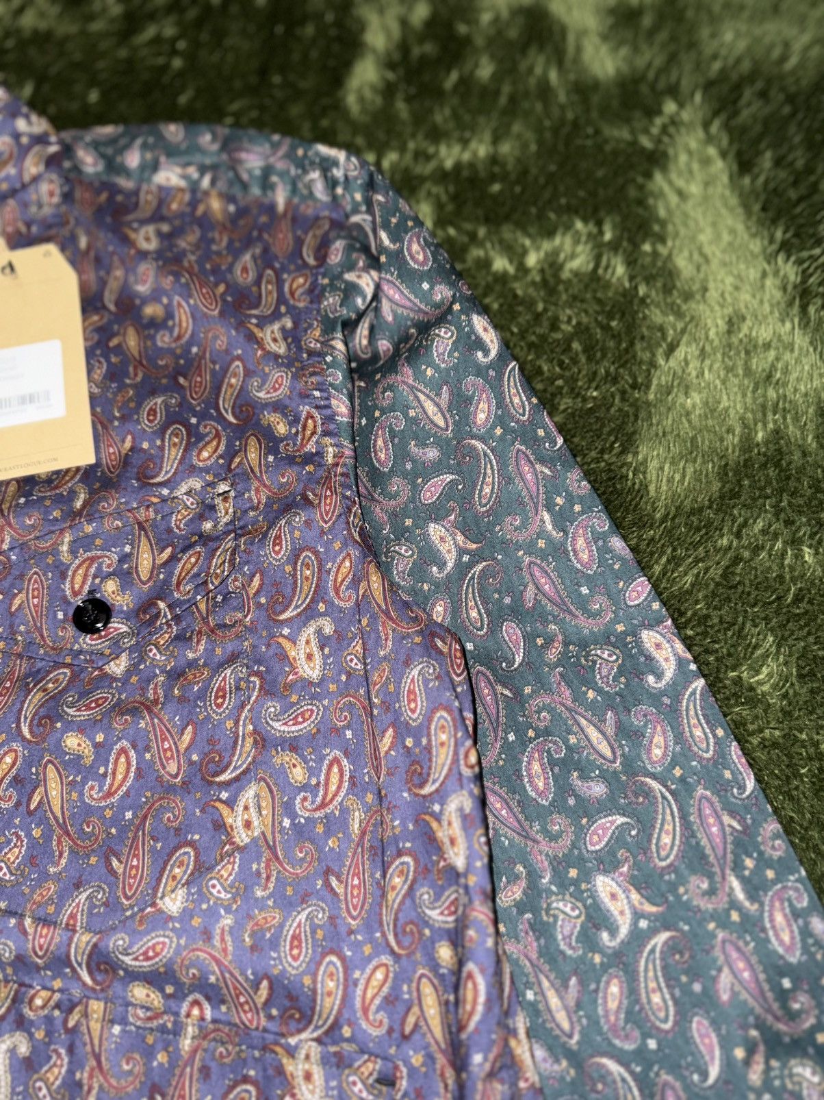 EASTLOGUE [S] EASTLOGUE Multi Paisley Treasure Shirt Jacket Size US S / EU 44-46 / 1 - 5 Thumbnail