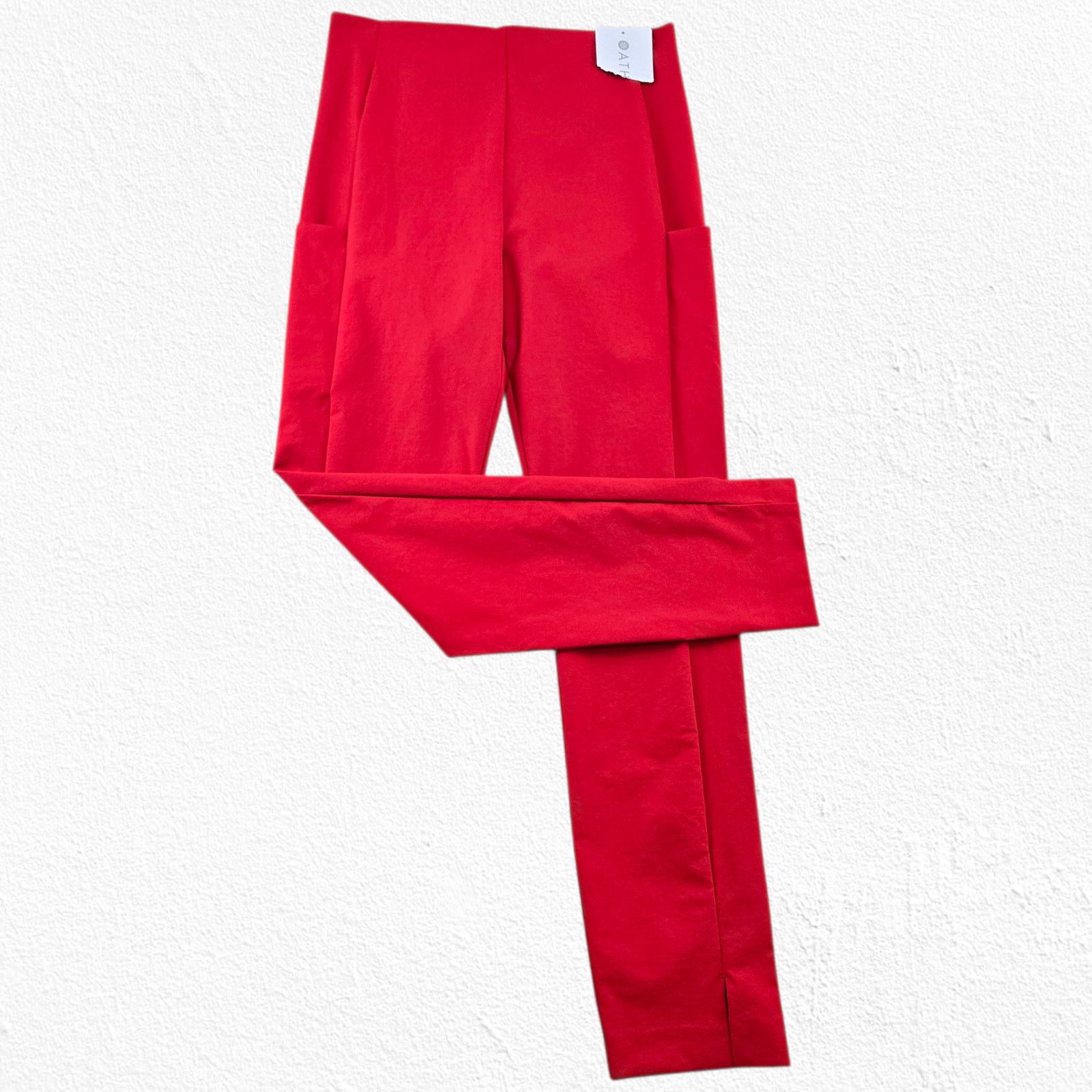 Athleta Athleta Wander Slim Red Work to Workout Pants Size 4 Size 27" / US 4 / IT 40 - 2 Thumbnail
