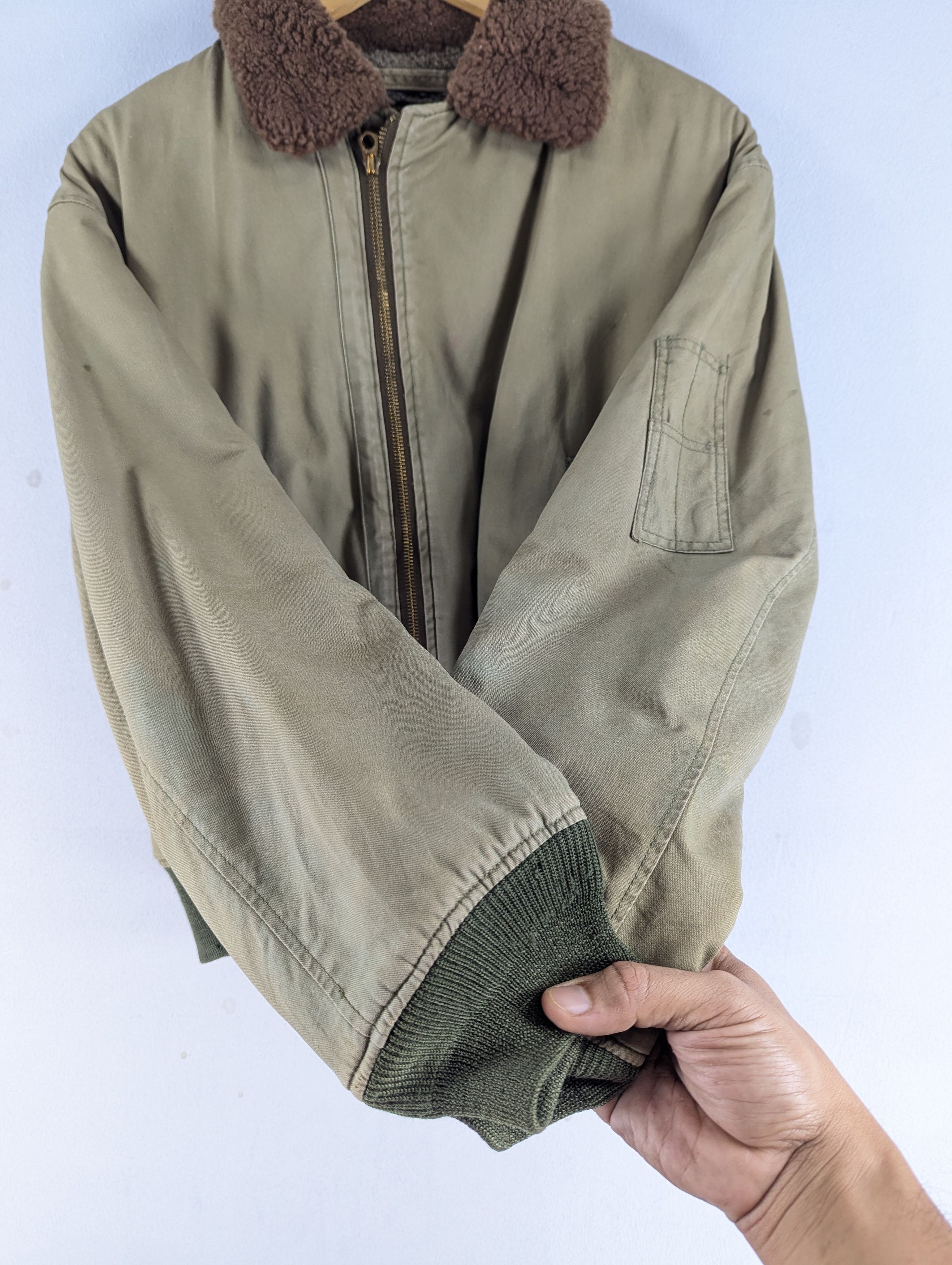 Vintage Vintage B-15A Houston Military Bomber Flight Jacket Size US M / EU 48-50 / 2 - 20 Thumbnail