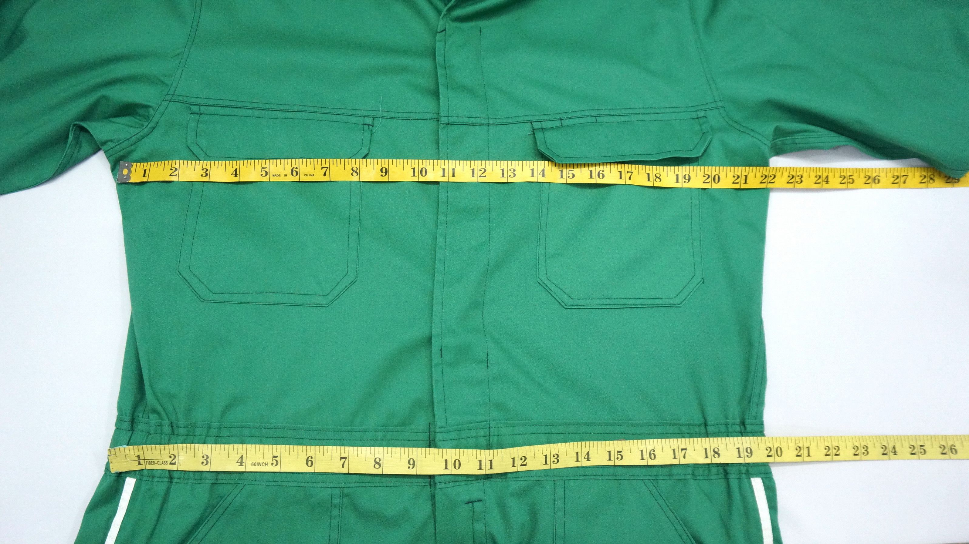 Japanese Brand Vintage MITSUBISHI MOTORS Uniform Coverall Size US 37 - 5 Thumbnail