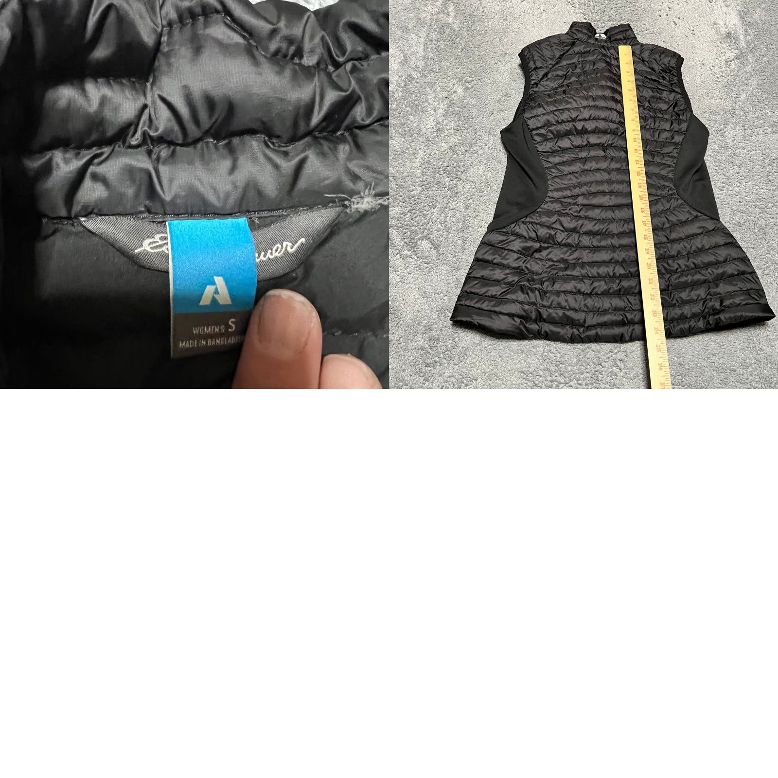 Eddie Bauer VINTAGE Eddie Bauer Vest Womens Small First Ascent Stormdown 800 Down Puffer Black Size S / US 4 / IT 40 - 8 Thumbnail