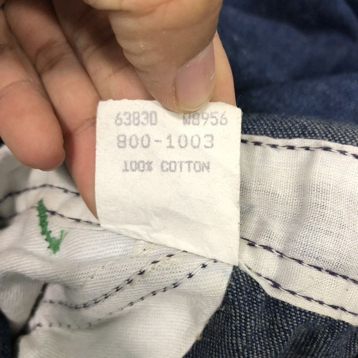 Oshkosh 🔥VINTAGE WORKER JUMPSUITS OVERALL OSHKOSH INDIGO DENIM Size US 32 / EU 48 - 18 Thumbnail