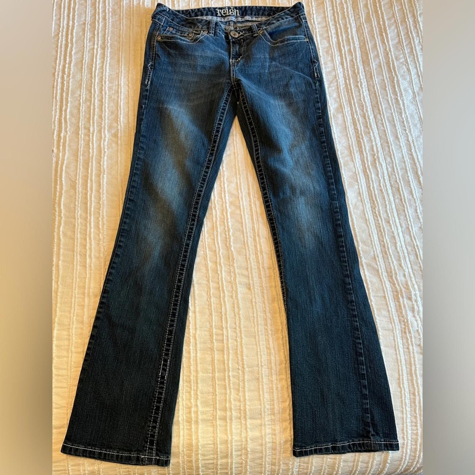 Reigning Champ REIGN SIZE 5 Low rise boot cut Jeans Denim Size 30" / US 8 / IT 44 - 1 Thumbnail