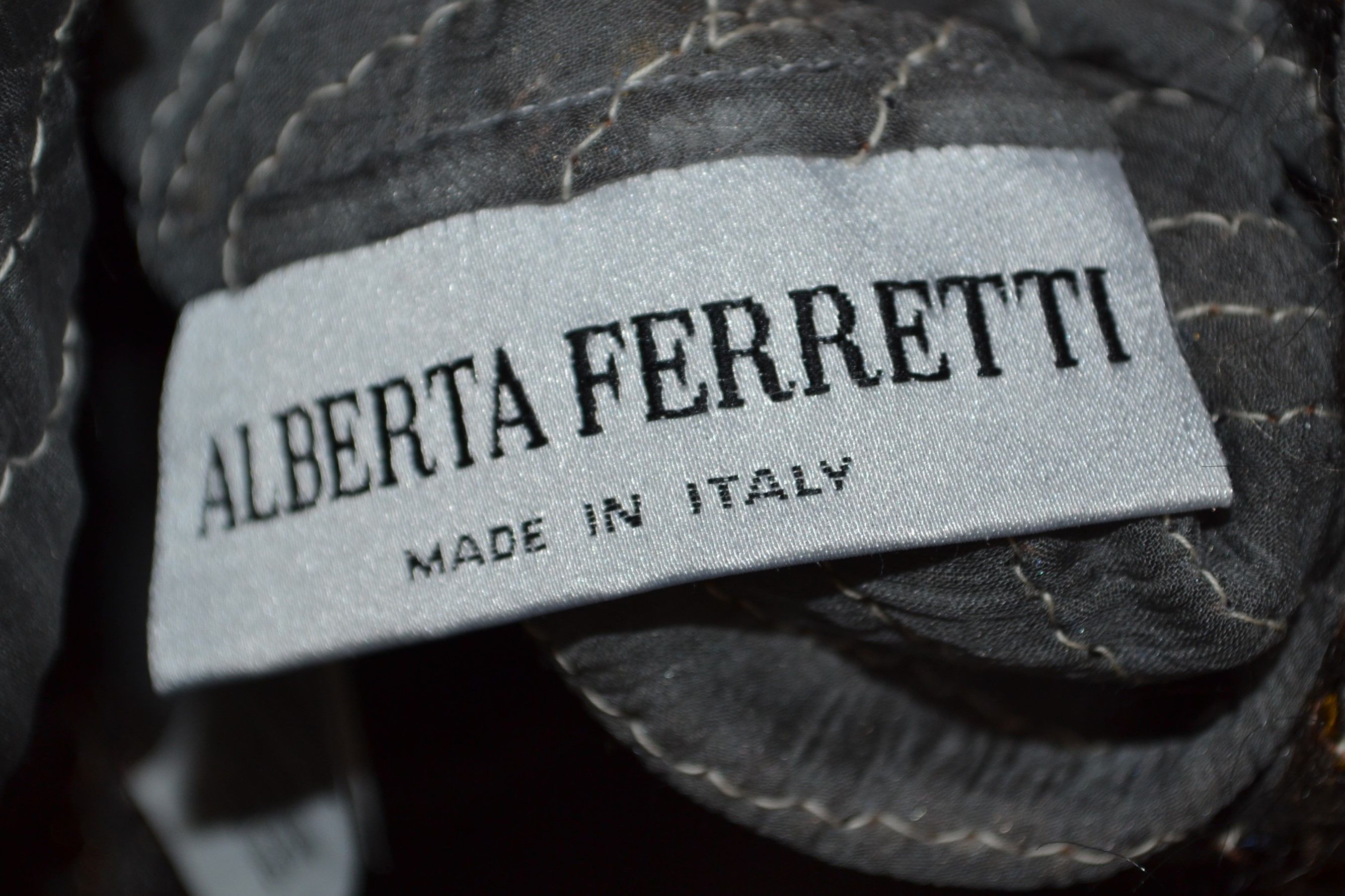 Alberta Ferretti Alberta Ferretti Vintage NWT Silk Wool Top Sweater 46 IT Size L / US 10 / IT 46 - 3 Thumbnail