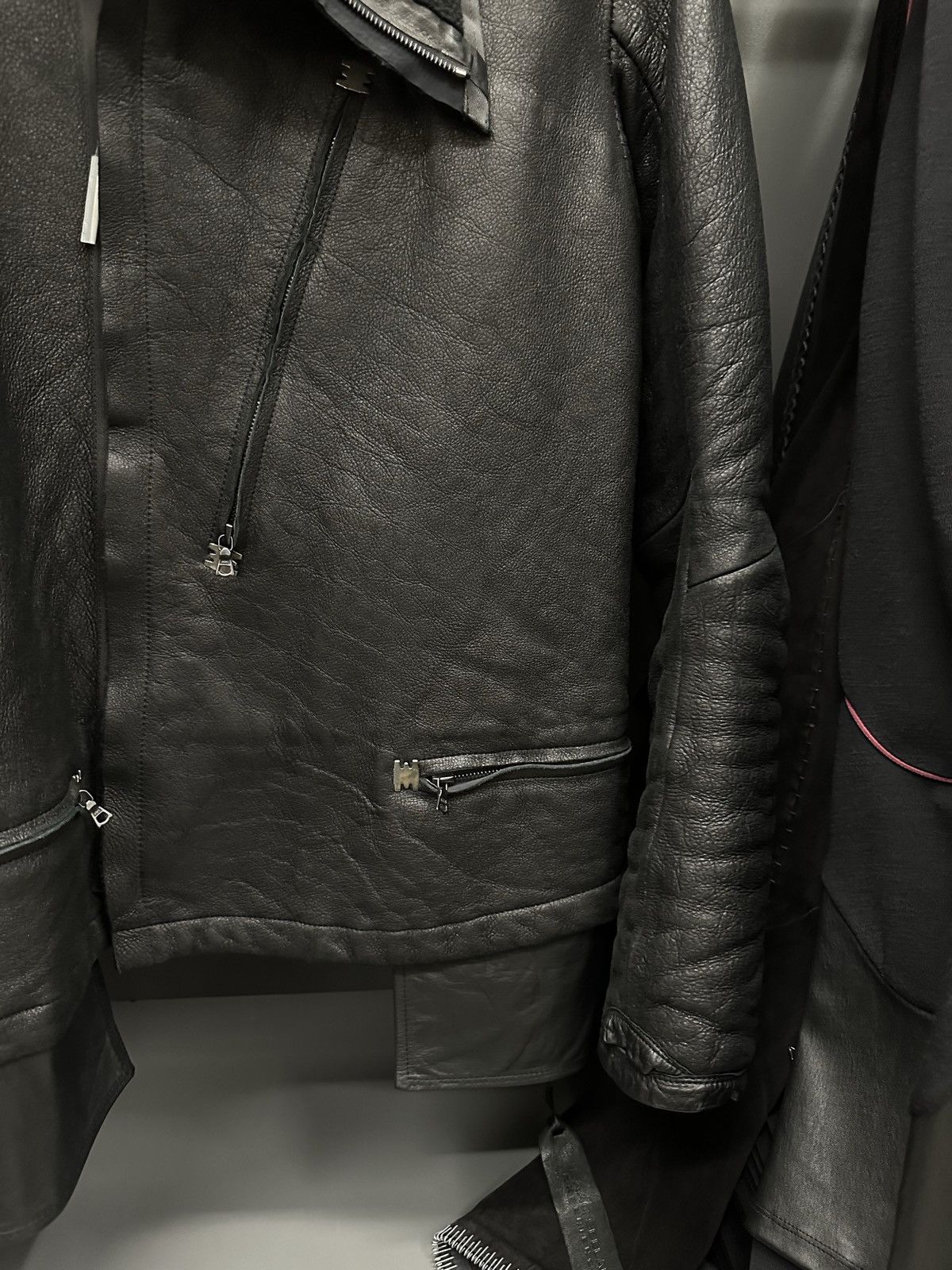 BNWT! Isaac Sellam Experience Lamb Leather Ambilavant Jacket