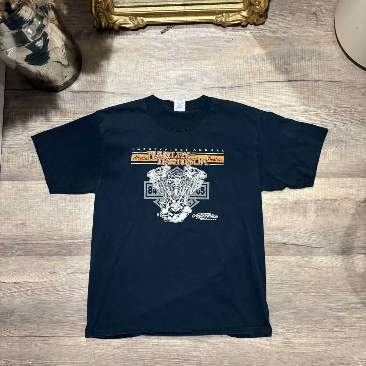 Harley Davidson Vintage Harley Davidson tee Size US XL / EU 56 / 4 - 1 Thumbnail