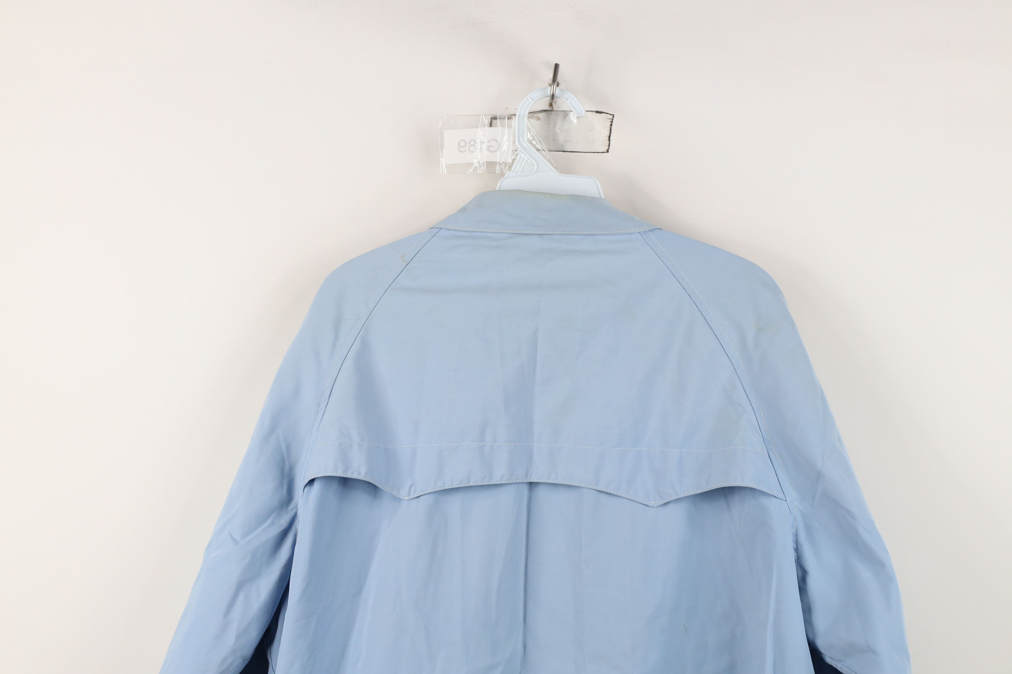 Vintage Vintage 70s Streetwear Racer Bomber Jacket Carolina Blue Size US XL / EU 56 / 4 - 14 Thumbnail