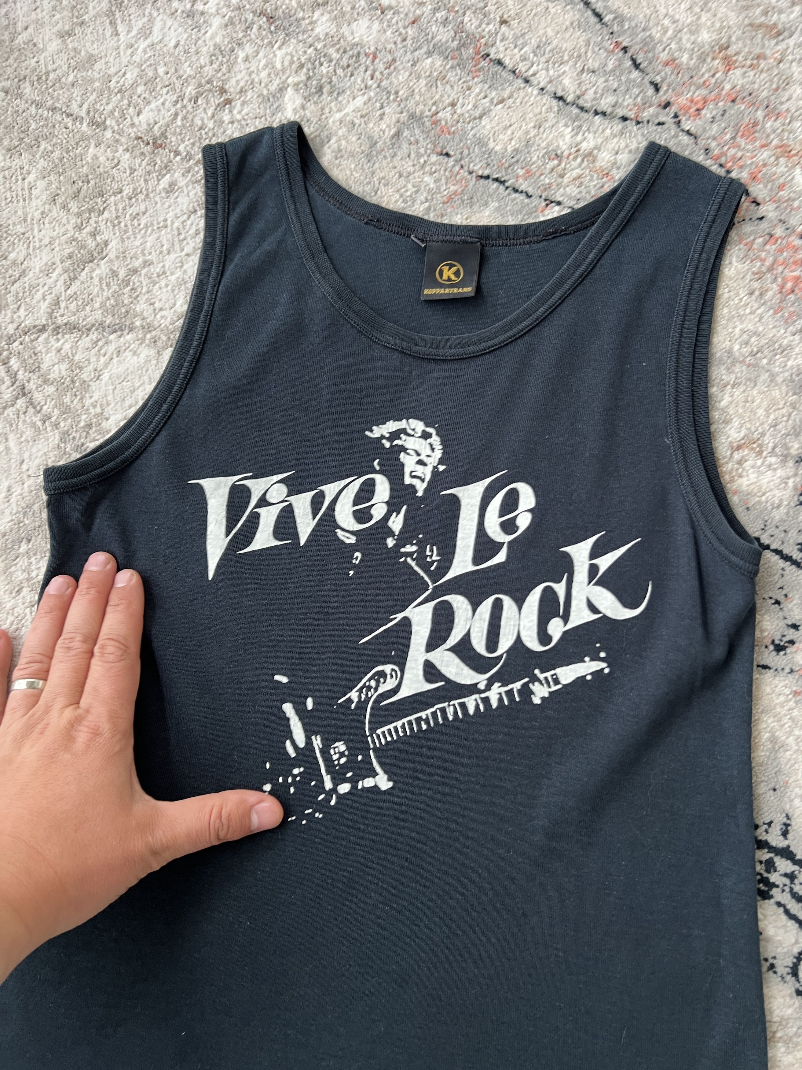 Vintage Vive Le Rock Vintage Tank Top Size US S / EU 44-46 / 1 - 2 Thumbnail