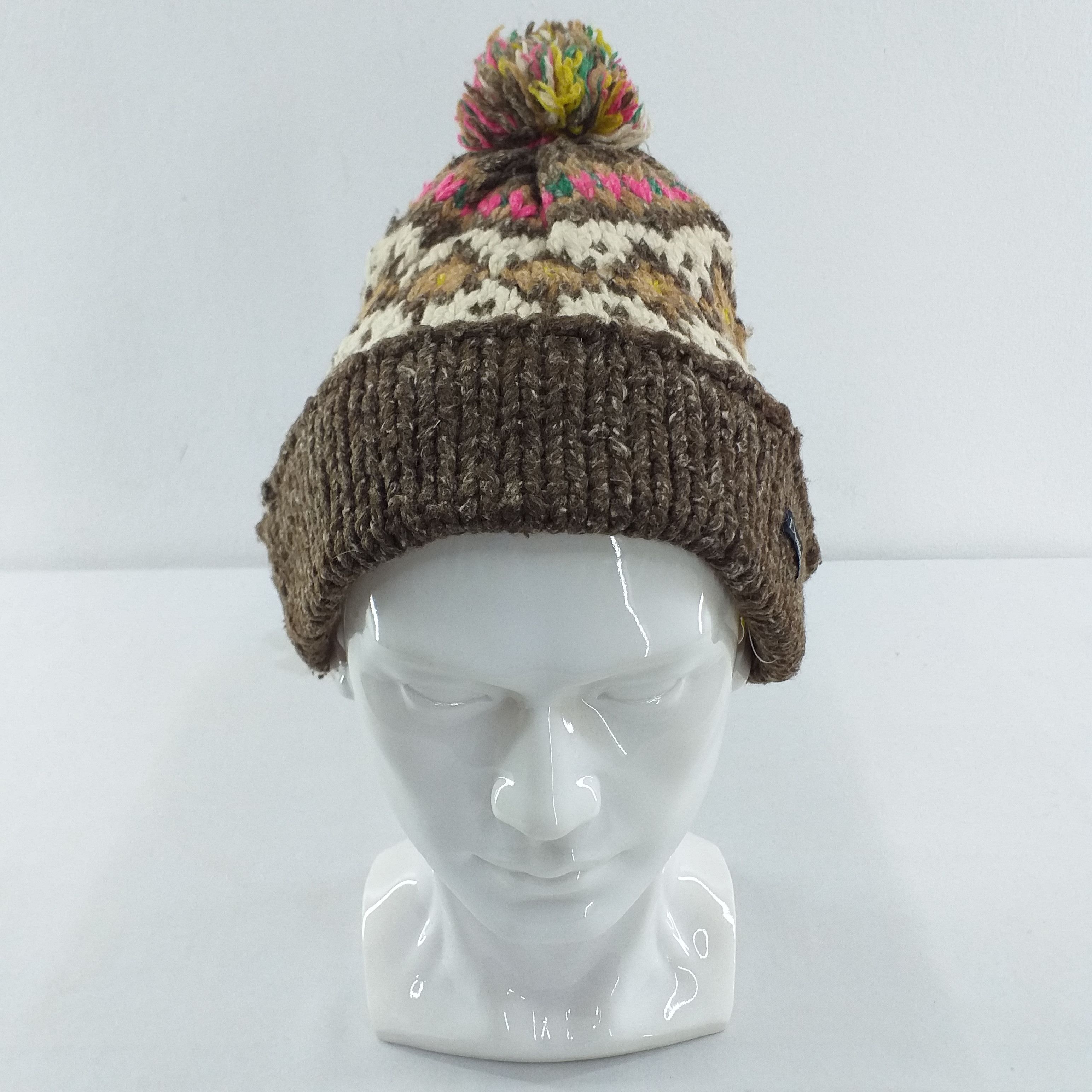 Japanese Brand Denim Dungaree Snow Cap Hat Beanie -BN132 Size ONE SIZE - 1 Thumbnail