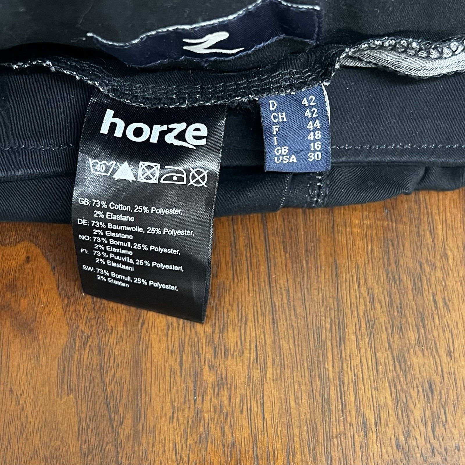 Other NWT Horze Daniela Breeches Sz 30 Silicone Full Seat Womens Size 30" / US 8 / IT 44 - 5 Thumbnail