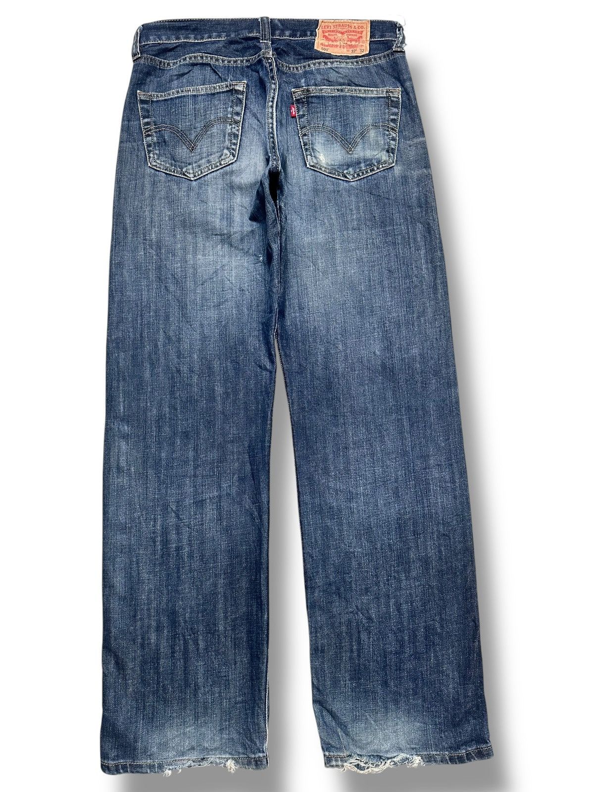 Levi's Levi’s 501 Vintage Regular Straight Leg Jean With Faded Wash Size US 32 / EU 48 - 3 Thumbnail