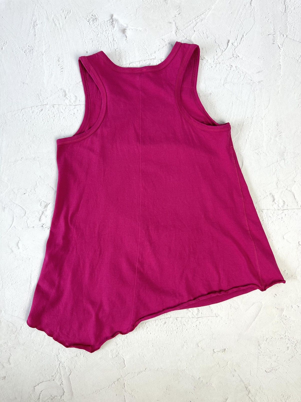 If Six Was Nine Vintage Pink Printed Asymmetrical Top Size S / US 4 / IT 40 - 5 Thumbnail