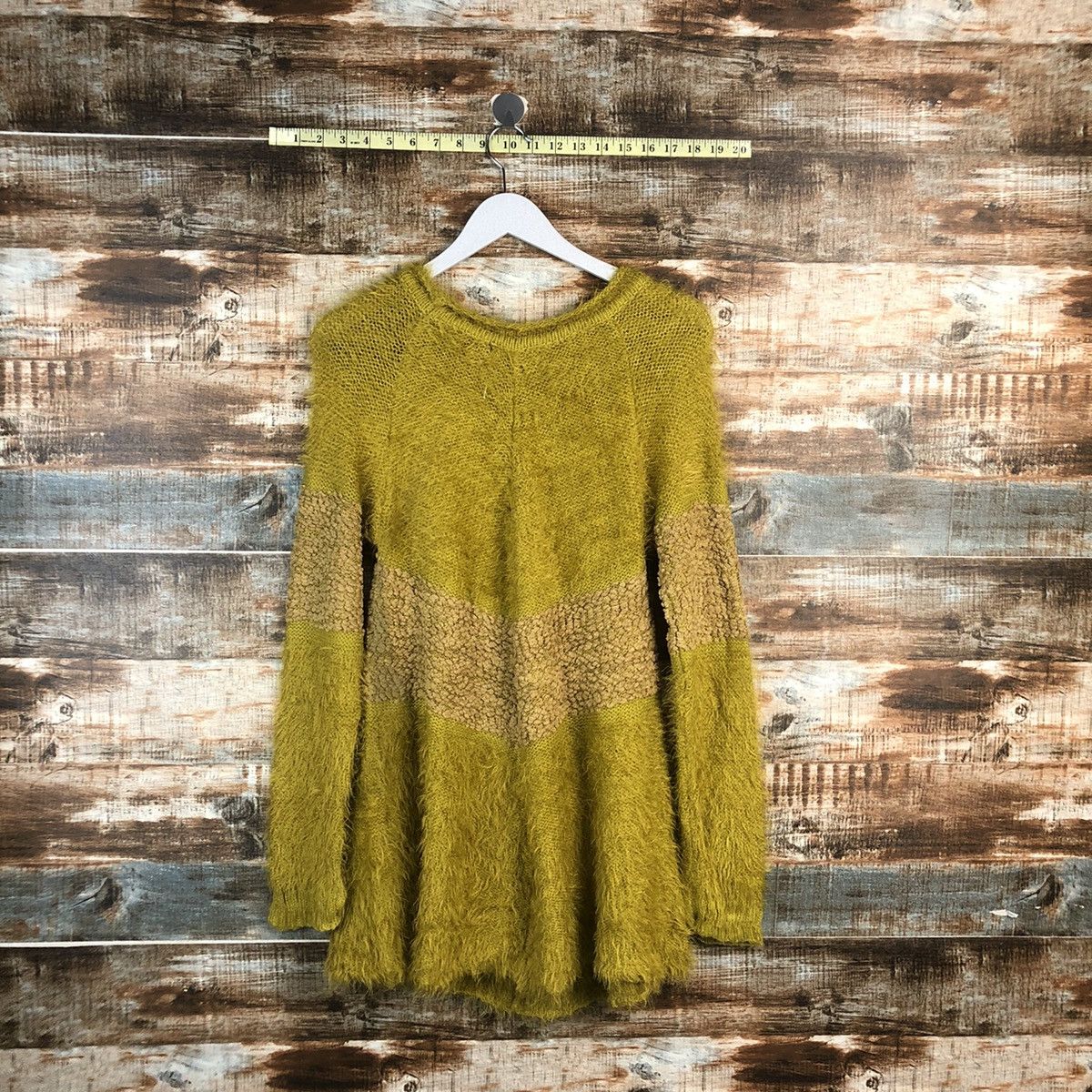 Homespun Knitwear × Japanese Brand DLL Koibito Misaki Green Knitwear vintage #C026 Size M / US 6-8 / IT 42-44 - 11 Thumbnail