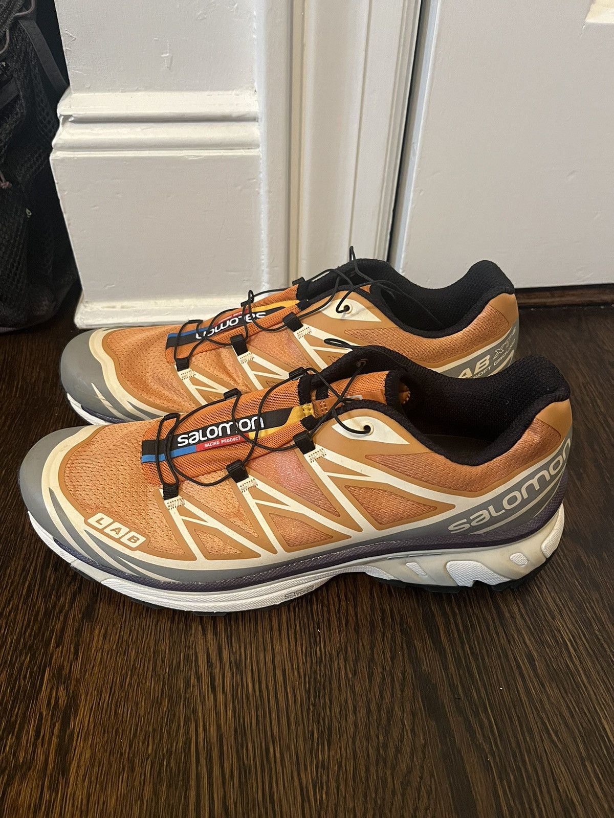 Pre-owned Salomon Xt-6 Apricot Size 12 Shoes