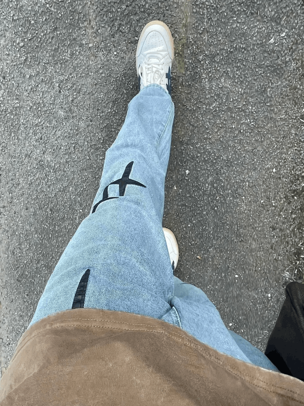 Japanese Brand × Vintage #12 Street Hip Hop Washed and Aged Loose Casual Jeans Y2K Size US 32 / EU 48 - 5 Thumbnail