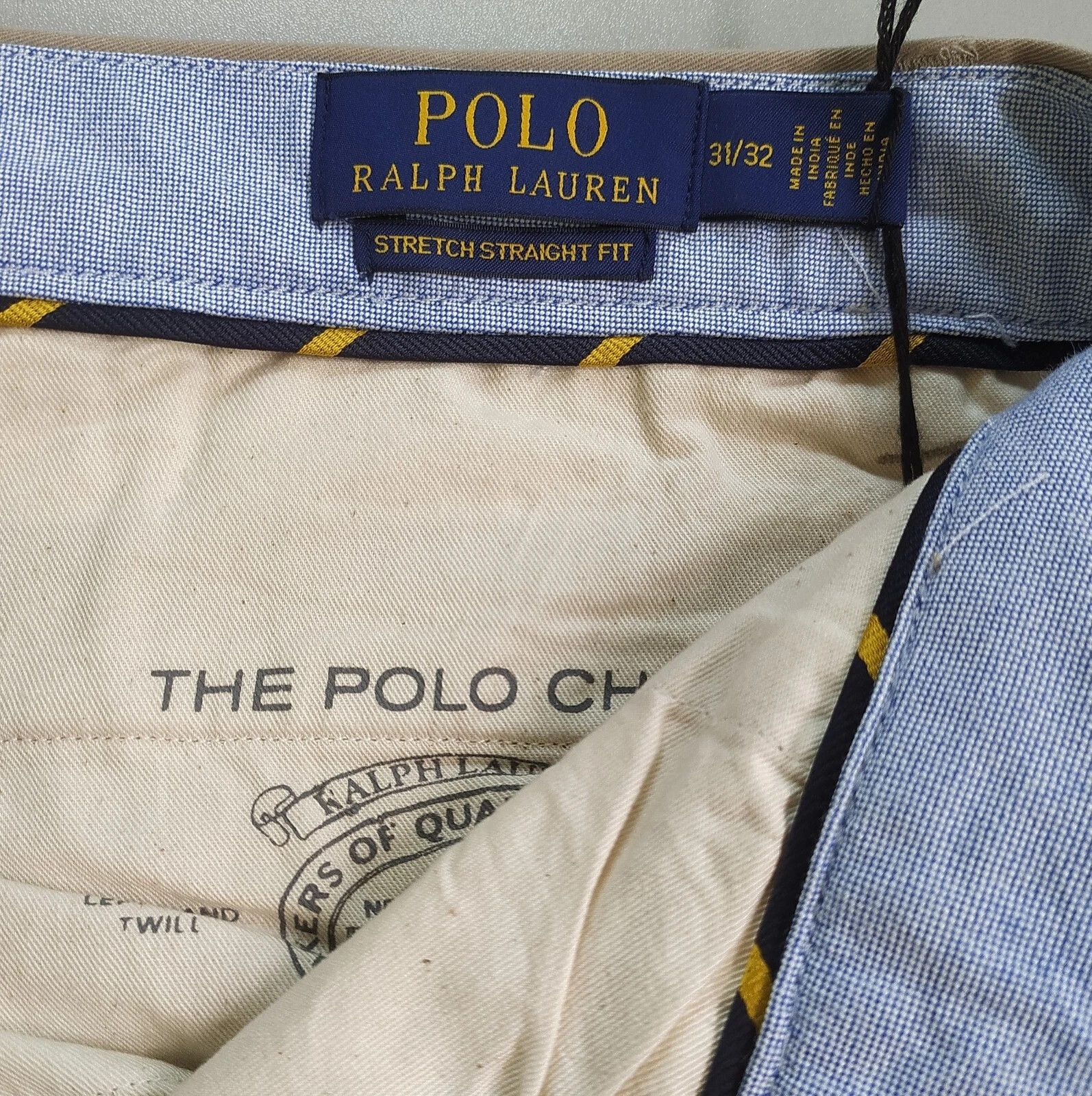 Polo Ralph Lauren Polo Ralph Lauren Stretch Straight Fit Chino Pant FTP 0159 Size US 31 - 5 Thumbnail