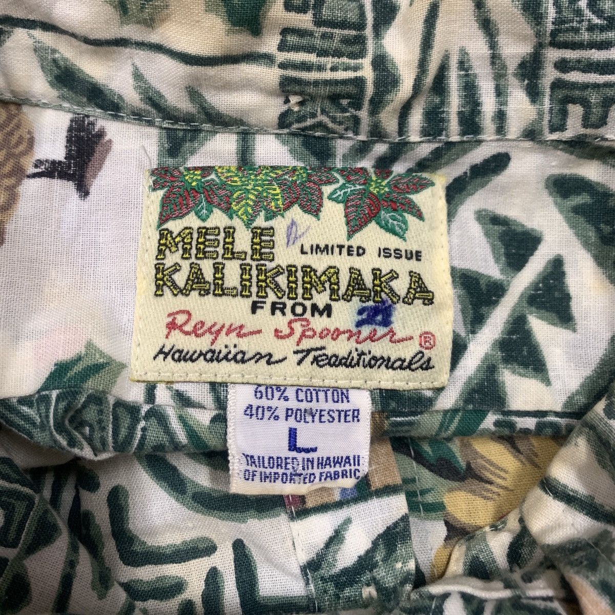 Reyn Spooner Vtg Mele Kalikimaka Reyn Spooner Tropical Hawaiian Shirt Size US L / EU 52-54 / 3 - 10 Thumbnail