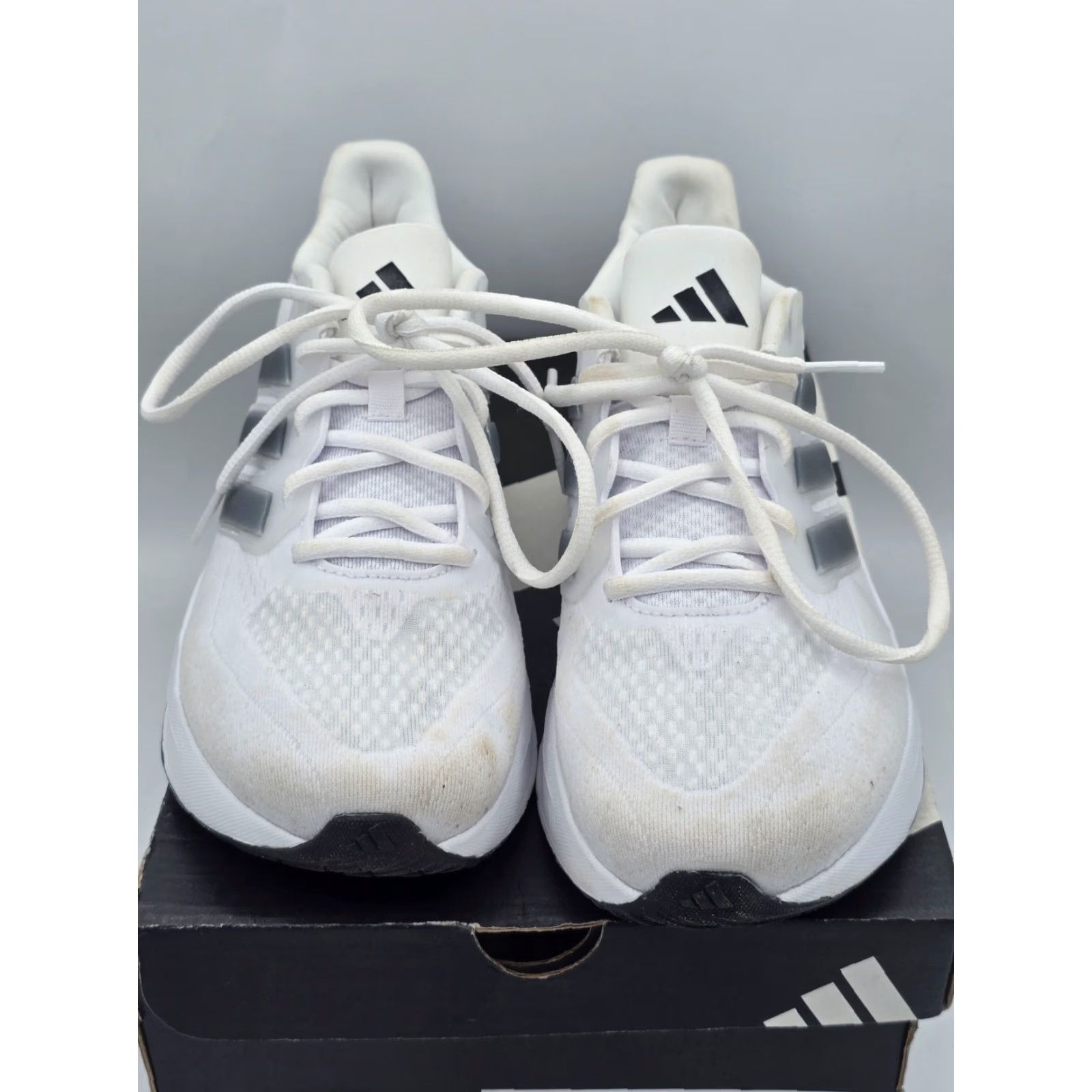 Adidas VINTAGE Adidas UltraRun 5 J Sneakers - Men's Size 6 - White - Athletic - Pre-Owned Size US 6 / EU 39 - 4 Thumbnail