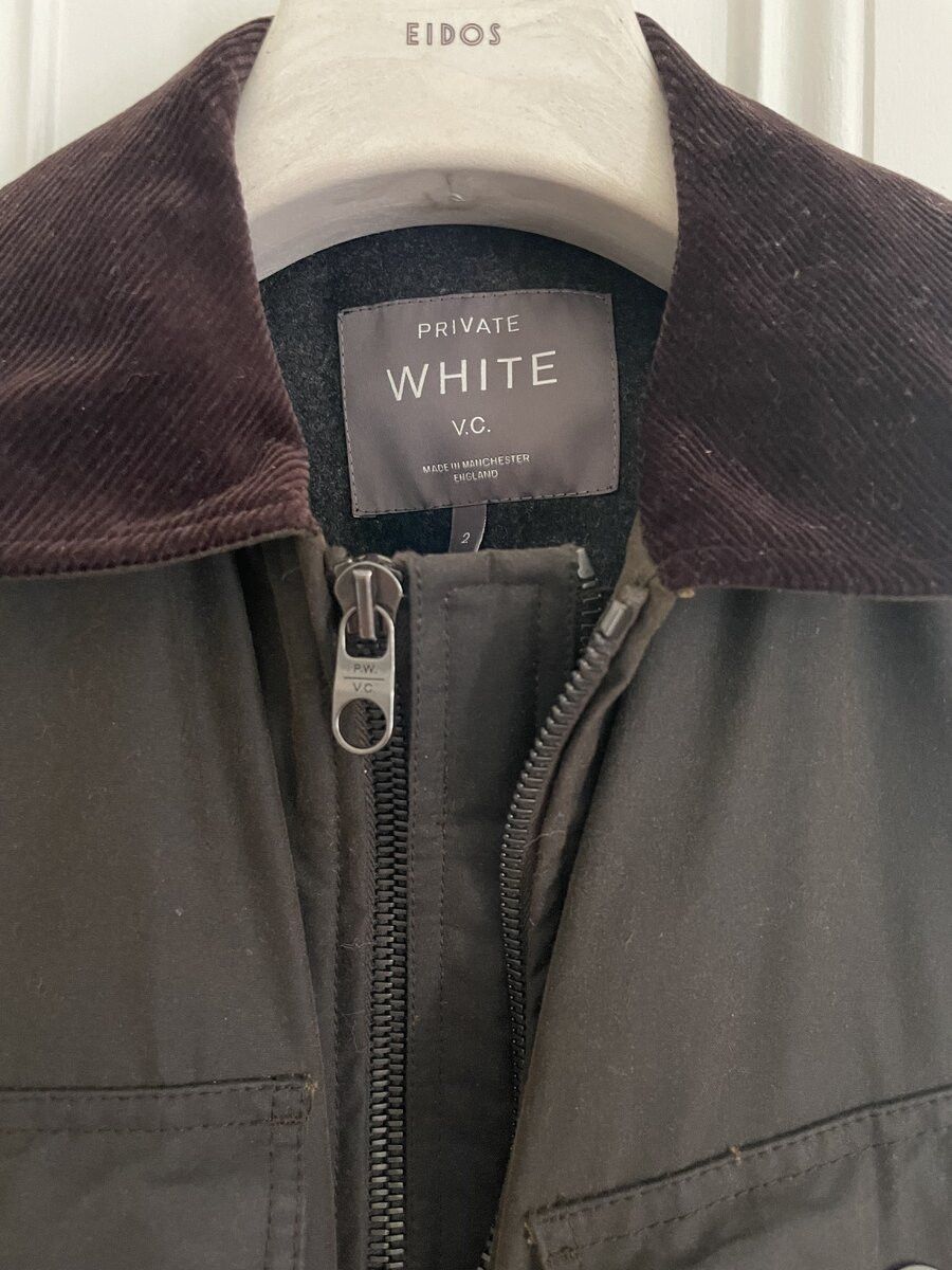 Private White V.C. Wax Twin Track Jacket (size 2) Size US S / EU 44-46 / 1 - 2 Thumbnail