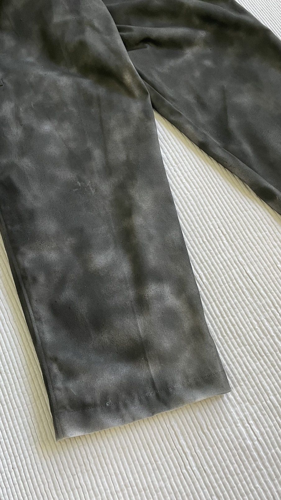 Handmade Painted Black Camo Pants Size US 34 / EU 50 - 12 Thumbnail