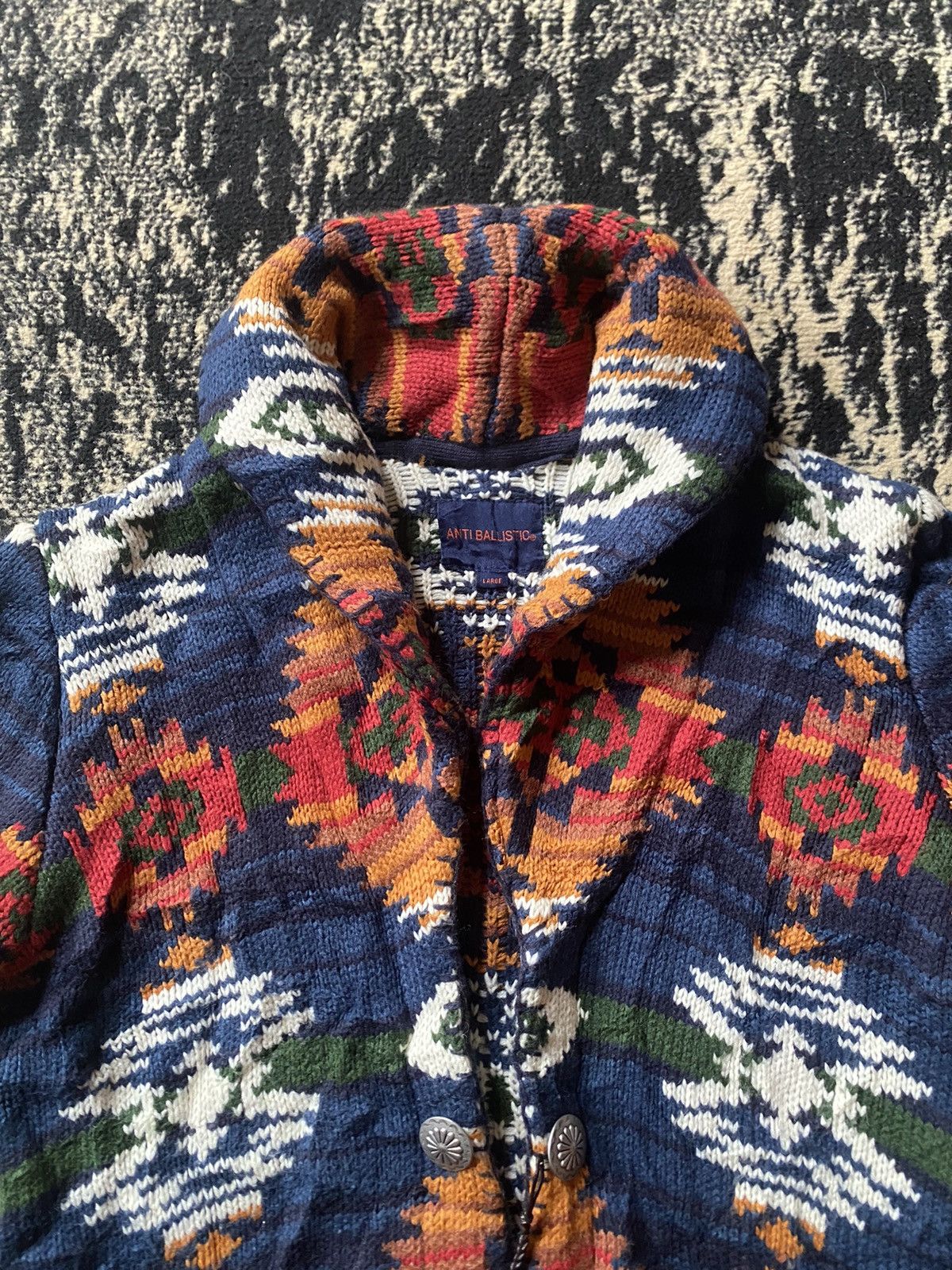 Designer × Japanese Brand Vintage Nativ Anti Ballistic “ Kapital Style “ Size US L / EU 52-54 / 3 - 3 Thumbnail