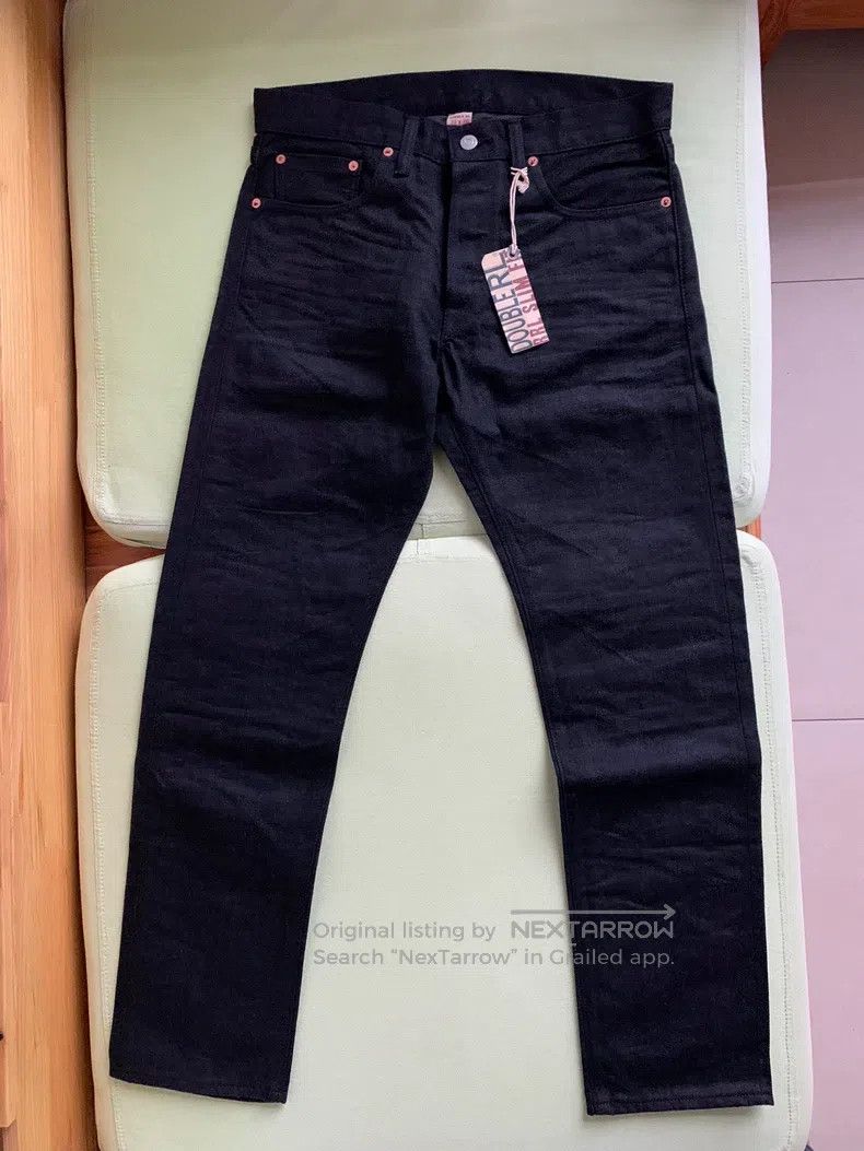 RRL Ralph Lauren RRL Ralph Lauren Slim Fit Black Wash Johnny Depp jeans Size US 32 / EU 48 - 1 Thumbnail