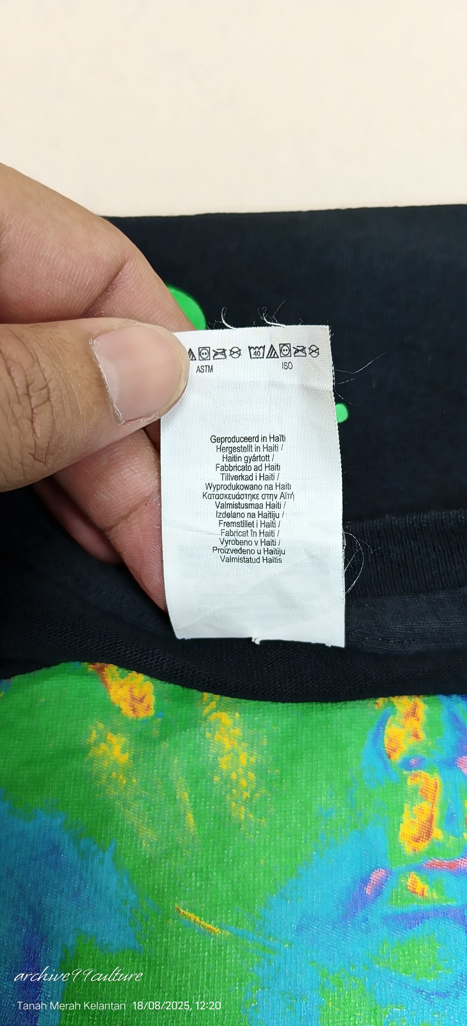 Rap Tees INDIGOAT TOUR FOR TORY LANEZ Chris Brown TEE Size US M / EU 48-50 / 2 - 4 Thumbnail