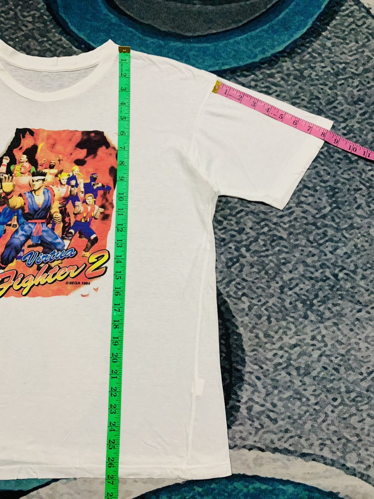 Japanese Brand LAST DROP#Vintage 90’s Virtua Fighter 2 Made In Japan Size US L / EU 52-54 / 3 - 5 Thumbnail