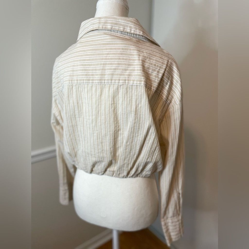 Other Dynamite Faux Wrap Low Cut Crop Top M Size M / US 6-8 / IT 42-44 - 3 Thumbnail