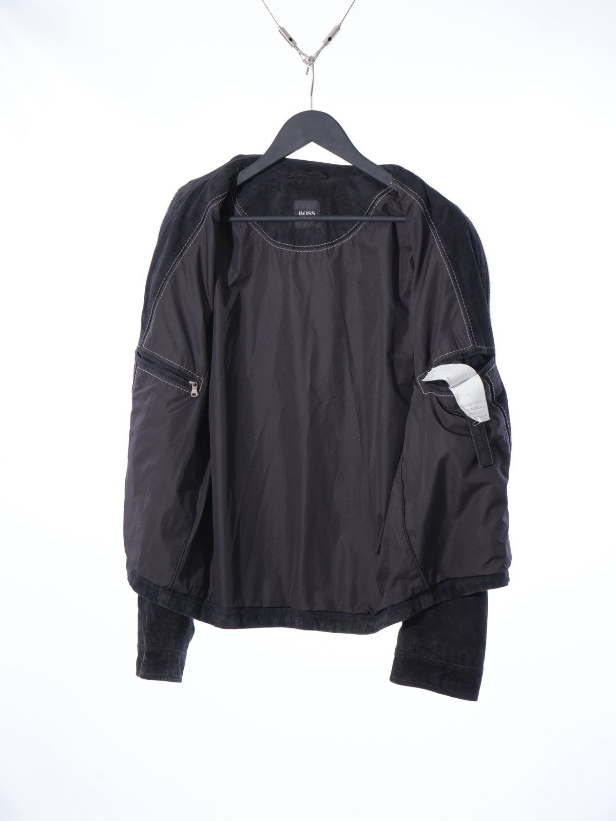 Hugo Boss Vintage Hugo Boss Leather Jacket 48 Size US M / EU 48-50 / 2 - 9 Thumbnail