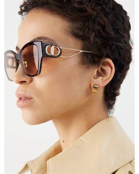 Dior NEW Dior 30MONTAIGNE B2U 26L0 Women Butterfly Sunglasses Size ONE SIZE - 4 Thumbnail