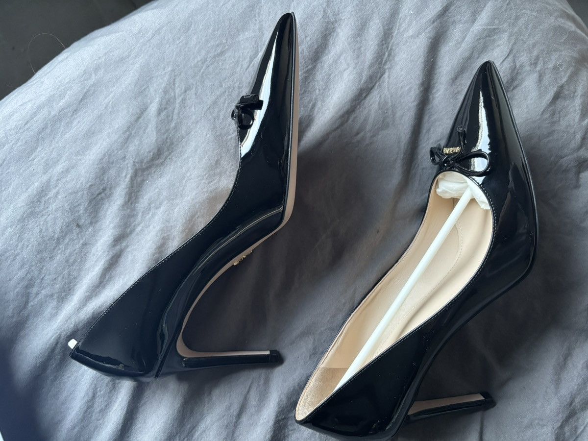 Prada Prada Black Patent Leather Pumps - Brandnew condition Size US 7.5 / IT 37.5 - 7 Thumbnail