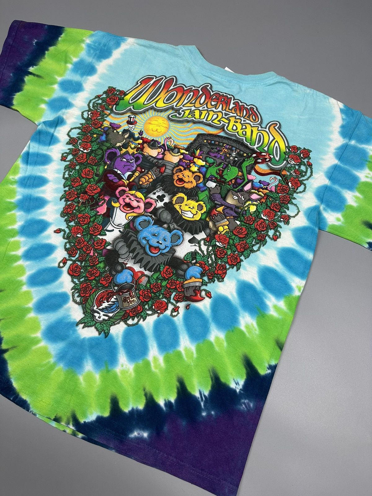 Grateful Dead × Liquid Blue Vintage Liquid Blue Grateful Dead Wonderland Jam-band Tees Size US M / EU 48-50 / 2 - 4 Thumbnail