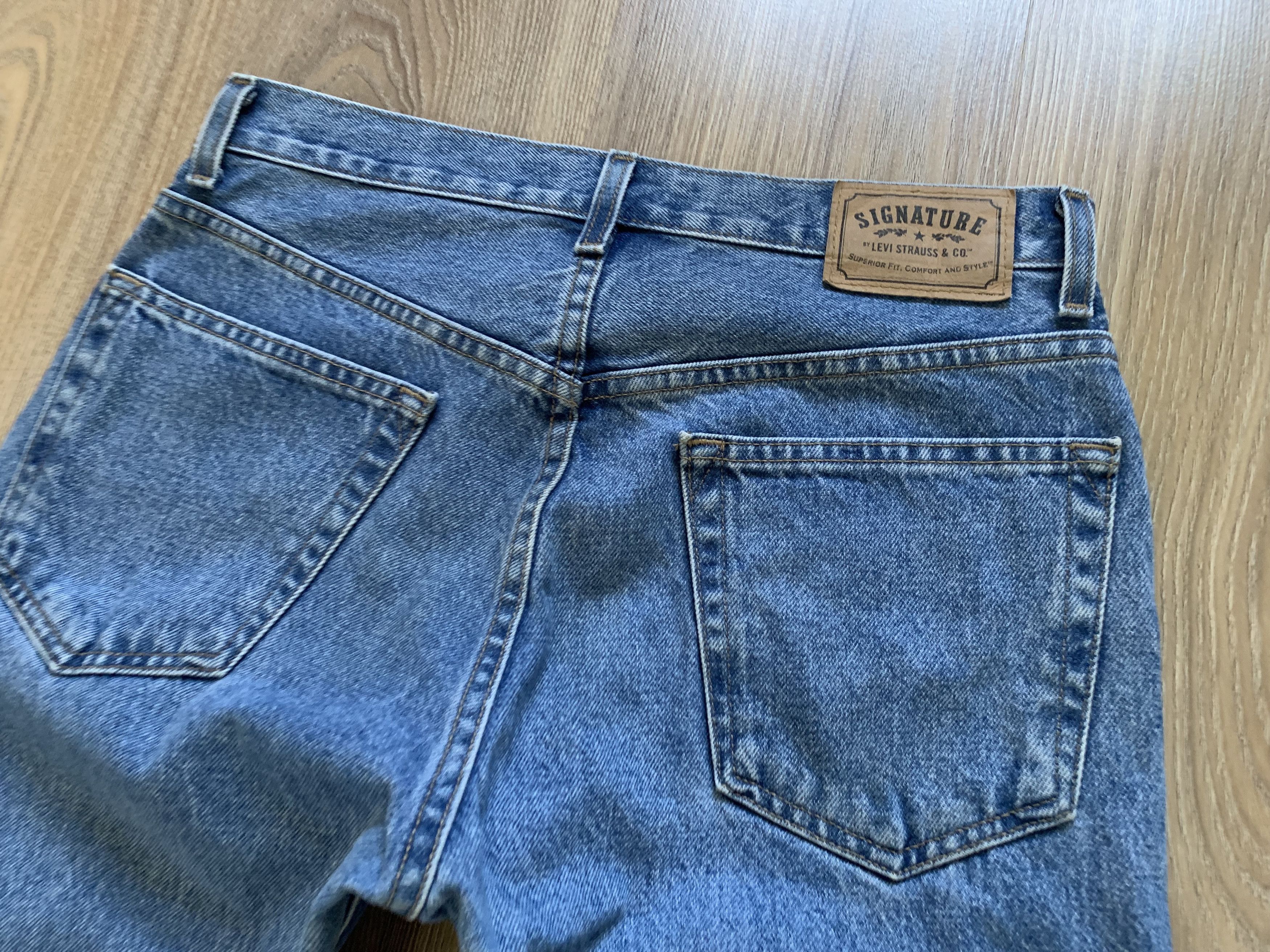 Levi's Vintage Clothing Rare Levi's Sugnature Vintage Light Blue Jeans Size US 32 / EU 48 - 6 Thumbnail