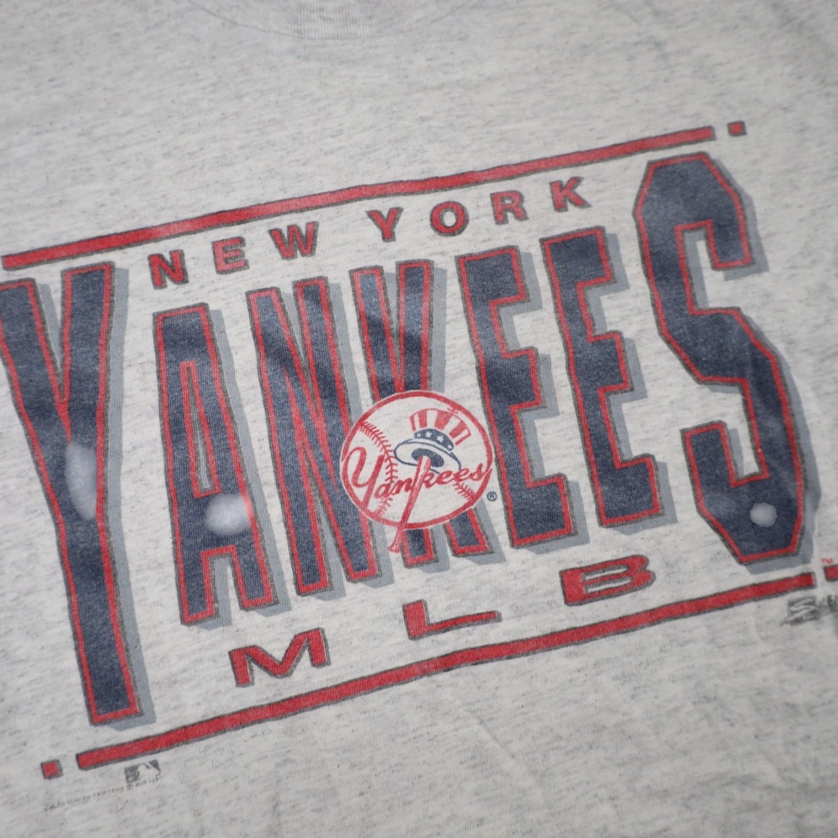Salem Sportswear VINTAGE Salem Sportswear New York Yankees Graphic T Shirt Mens M Gray 90s Size US M / EU 48-50 / 2 - 5 Thumbnail