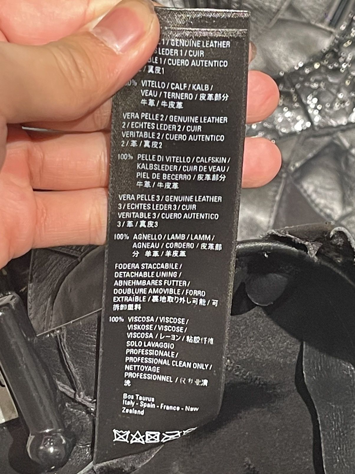 Balenciaga (☢️1OF1☢️) Balenciaga 21SS “NIKE” Upcycled Leather Maxi Skirt Size 36" / US 14 / IT 50 - 7 Thumbnail