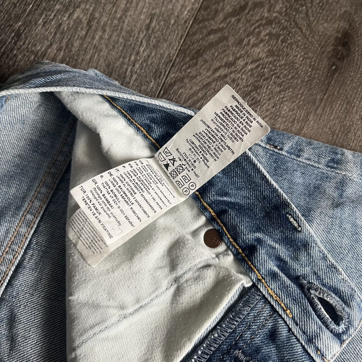 G-Star Vintage G-Star Raw 3301 Slim Straight Wash Denim Jeans 34x34 Size US 34 / EU 50 - 11 Thumbnail