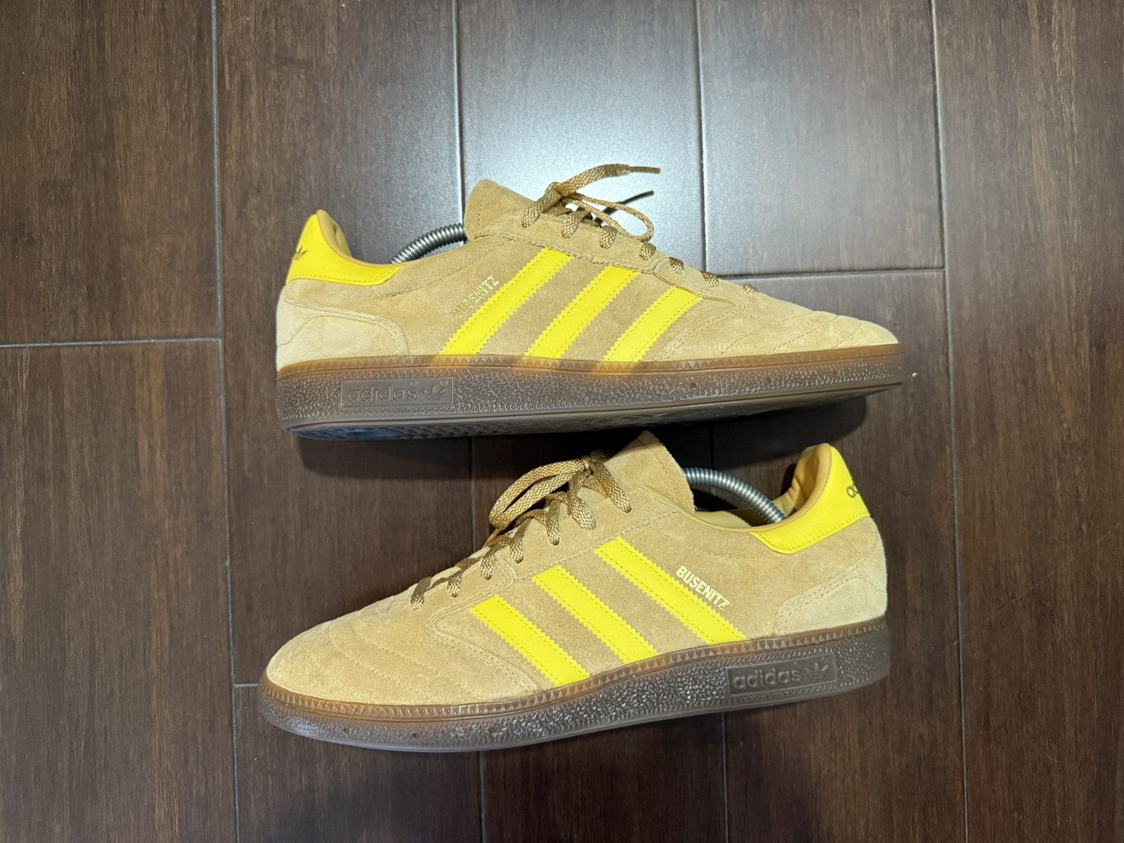 Adidas Adidas Busenitz Vintage Suede Sneakers in yellow and brown Size US 10 / EU 43 - 6 Thumbnail