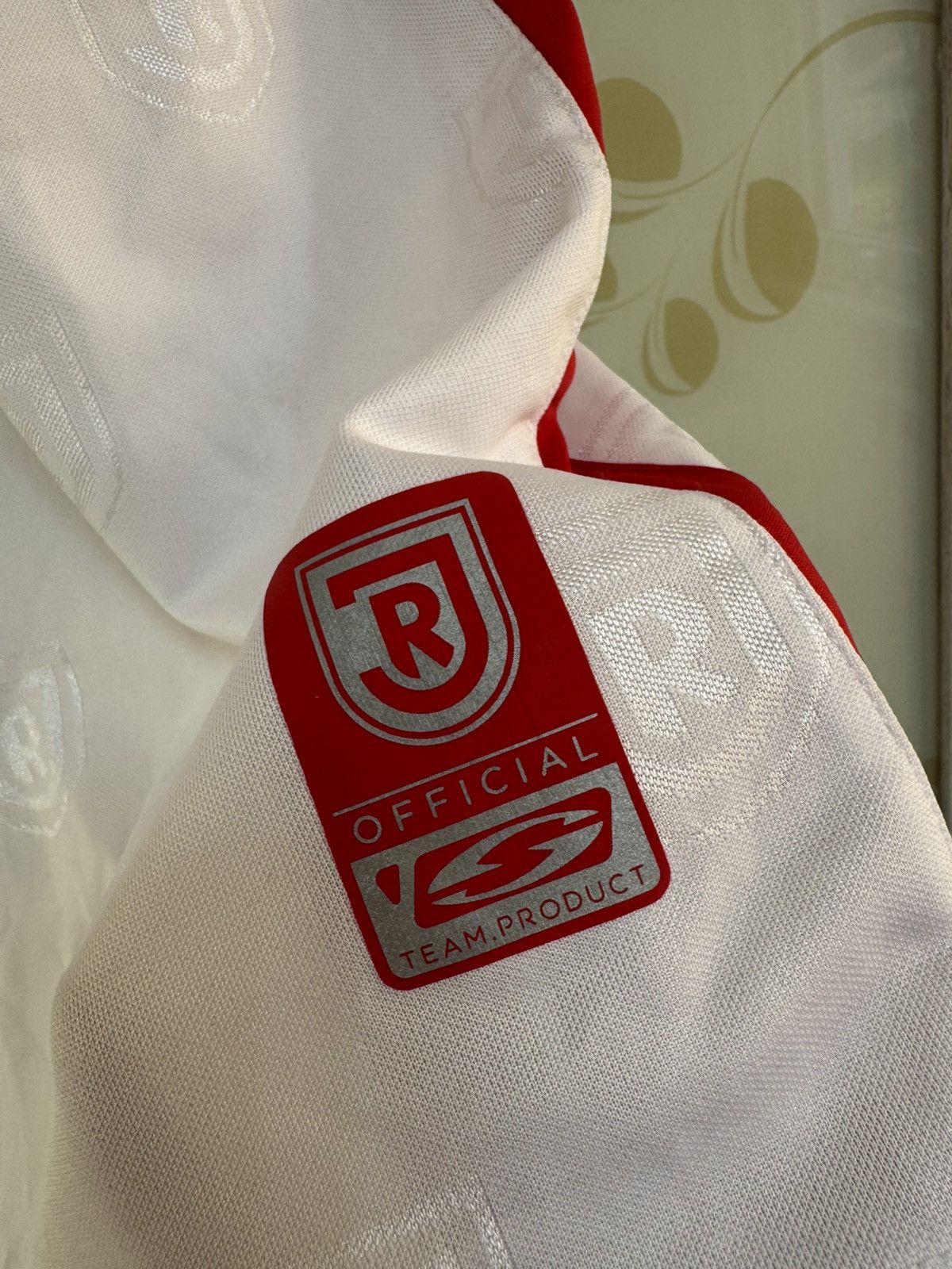 Vintage Jahn Regensburg 2021-2022 Home Soccer Jersey Football Shirt Size US L / EU 52-54 / 3 - 11 Thumbnail