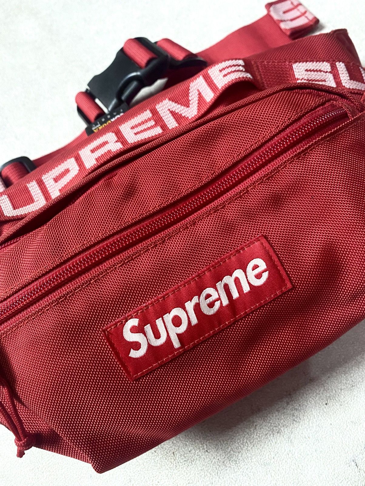 Supreme SUPREME SS18 WAIST BAG RED Size ONE SIZE - 3 Thumbnail