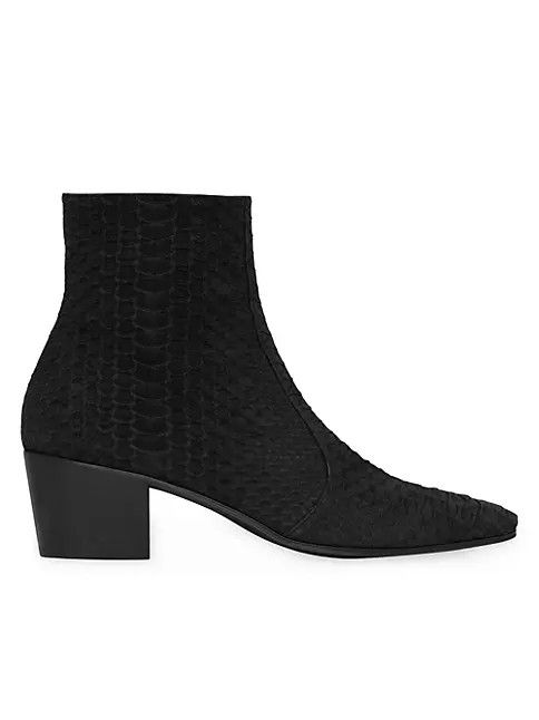 Saint Laurent Paris o1s1wg111224 Vassili Zipped Boots in Black Size US 11 / EU 44 - 1 Thumbnail