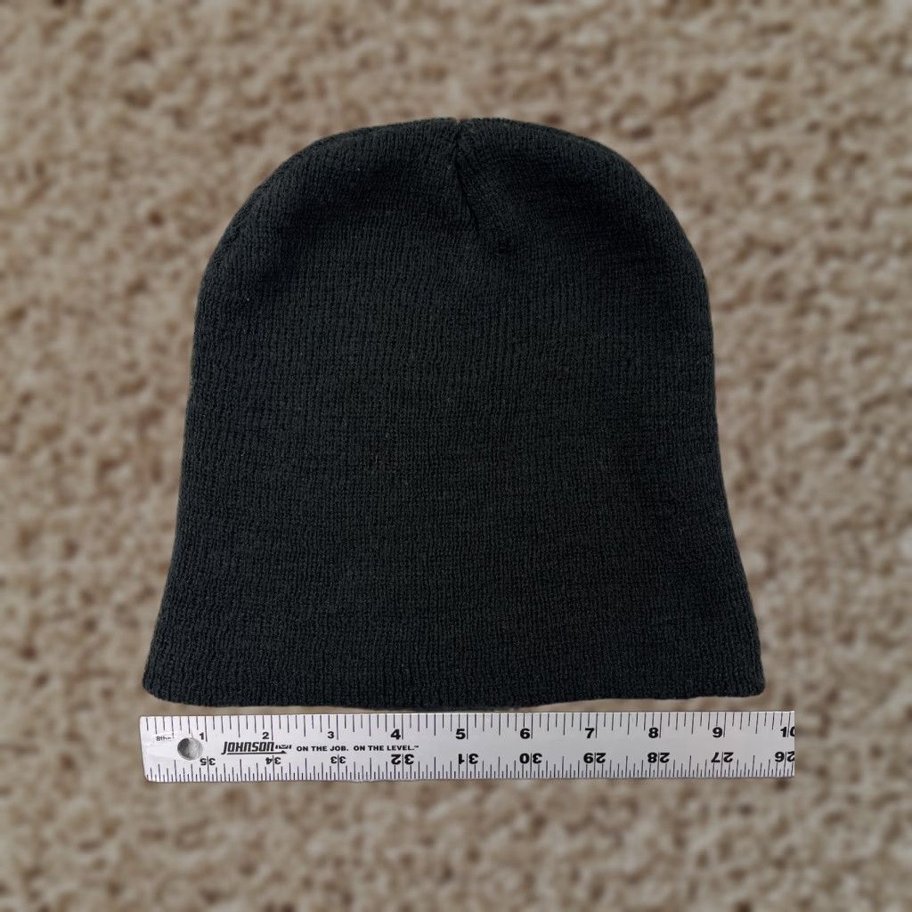 Vintage Union Apparel Beanie Adult One Size Black 100% Acrylic Ski Mens Size ONE SIZE - 1 Thumbnail