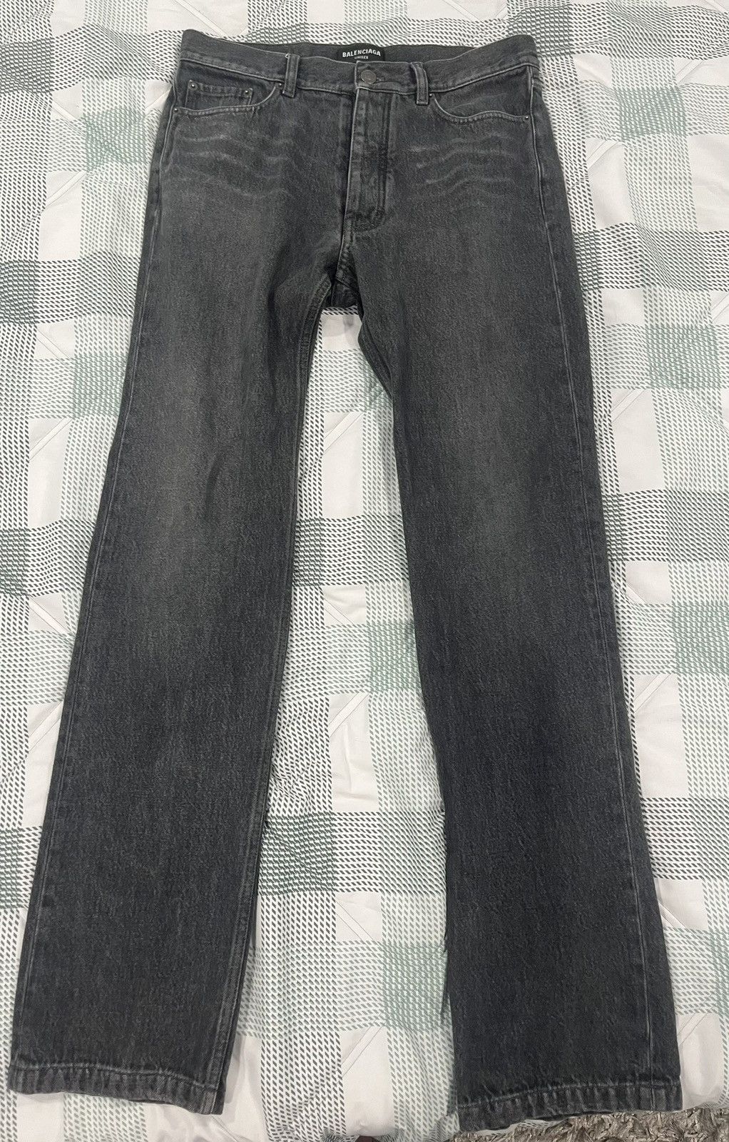 Balenciaga Balenciaga black fit jeans Size US 30 / EU 46 - 1 Thumbnail