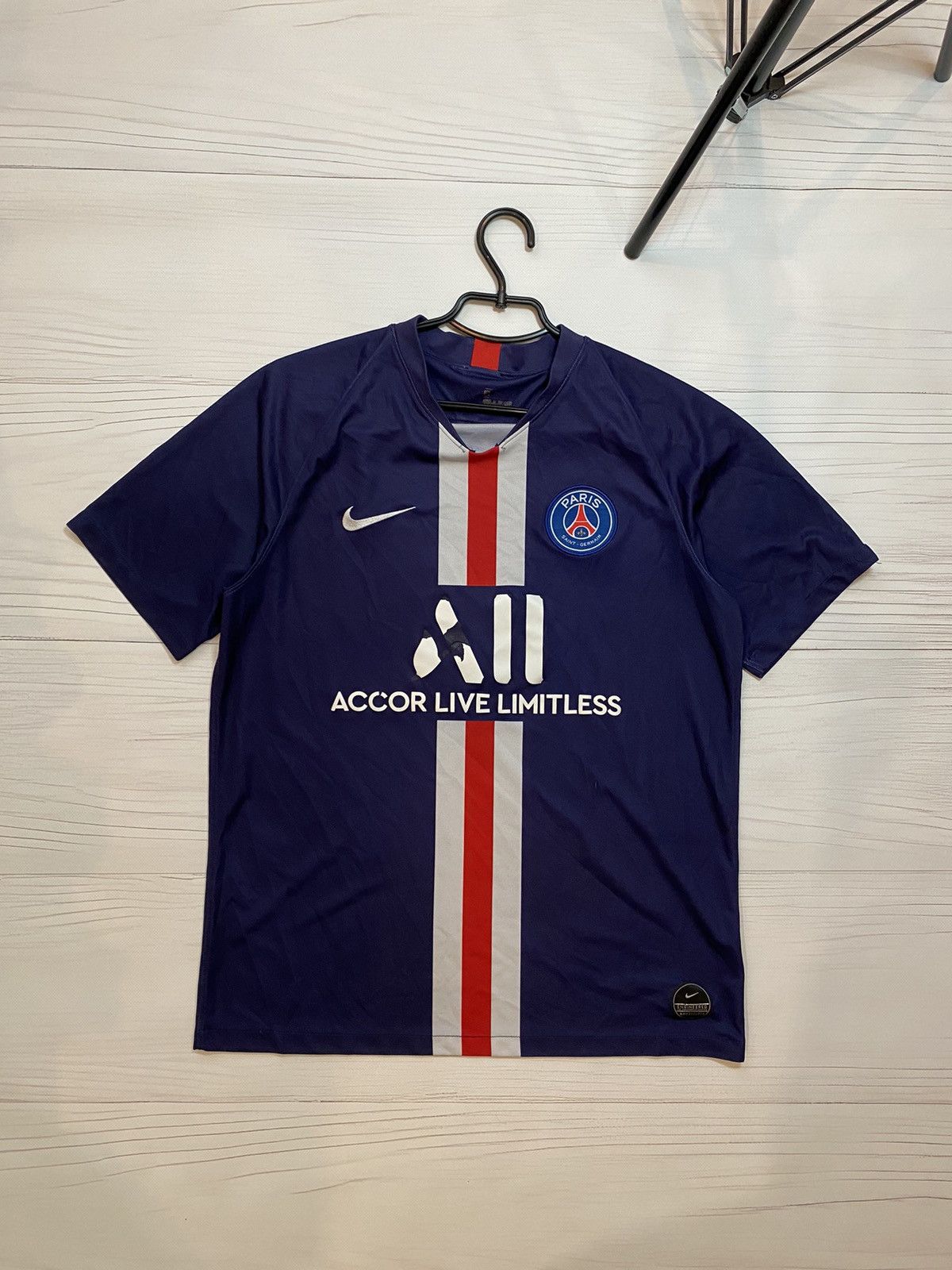 Nike Nike PSG 2019/20 home jersey soccer football y2k t shirt Size US L / EU 52-54 / 3 - 1 Thumbnail