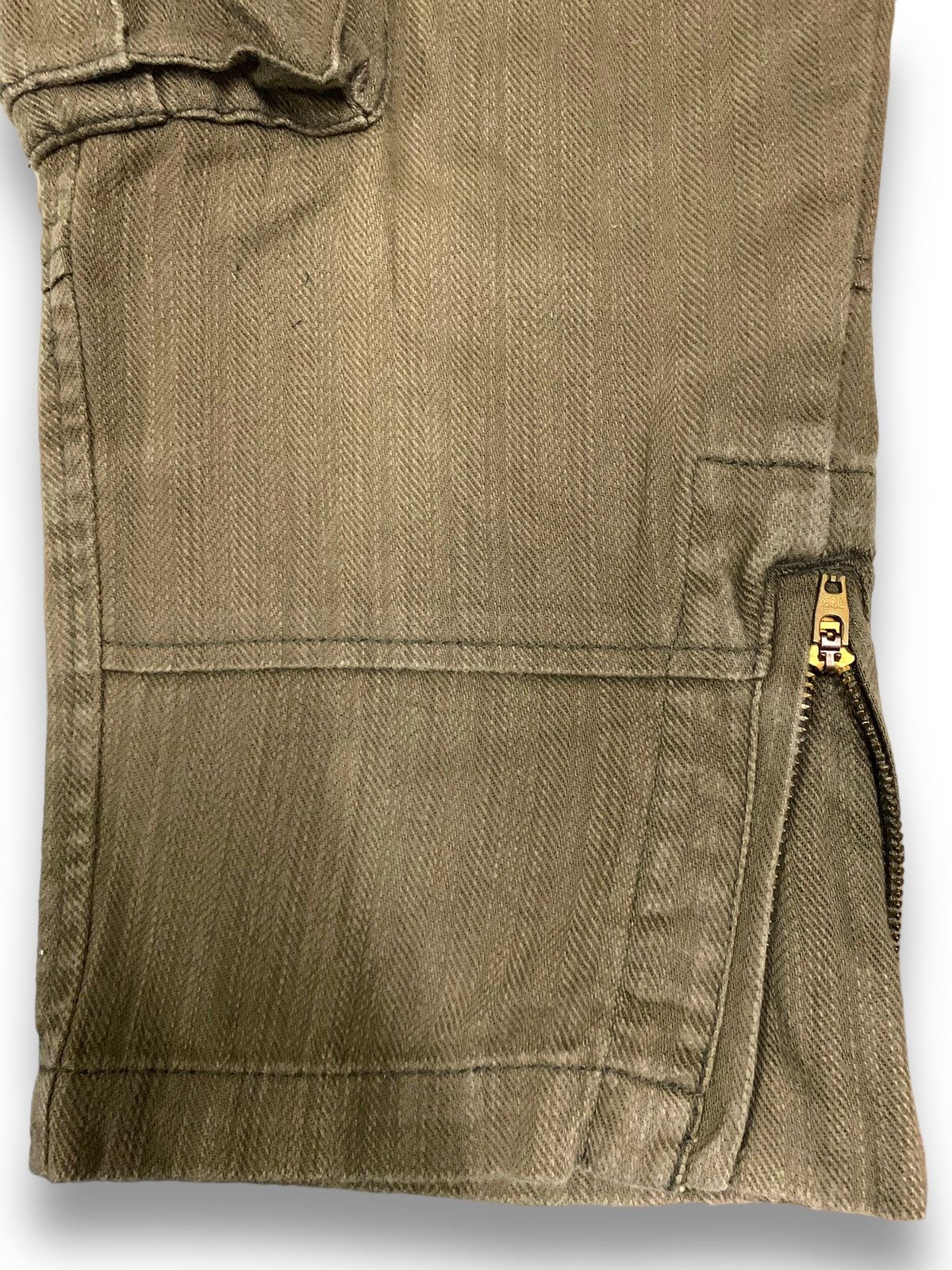 Takeo Kikuchi Vintage Takeo Kikuchi Multi-pockets Tactical 3/4 Cargo Jeans Size US 32 / EU 48 - 9 Thumbnail