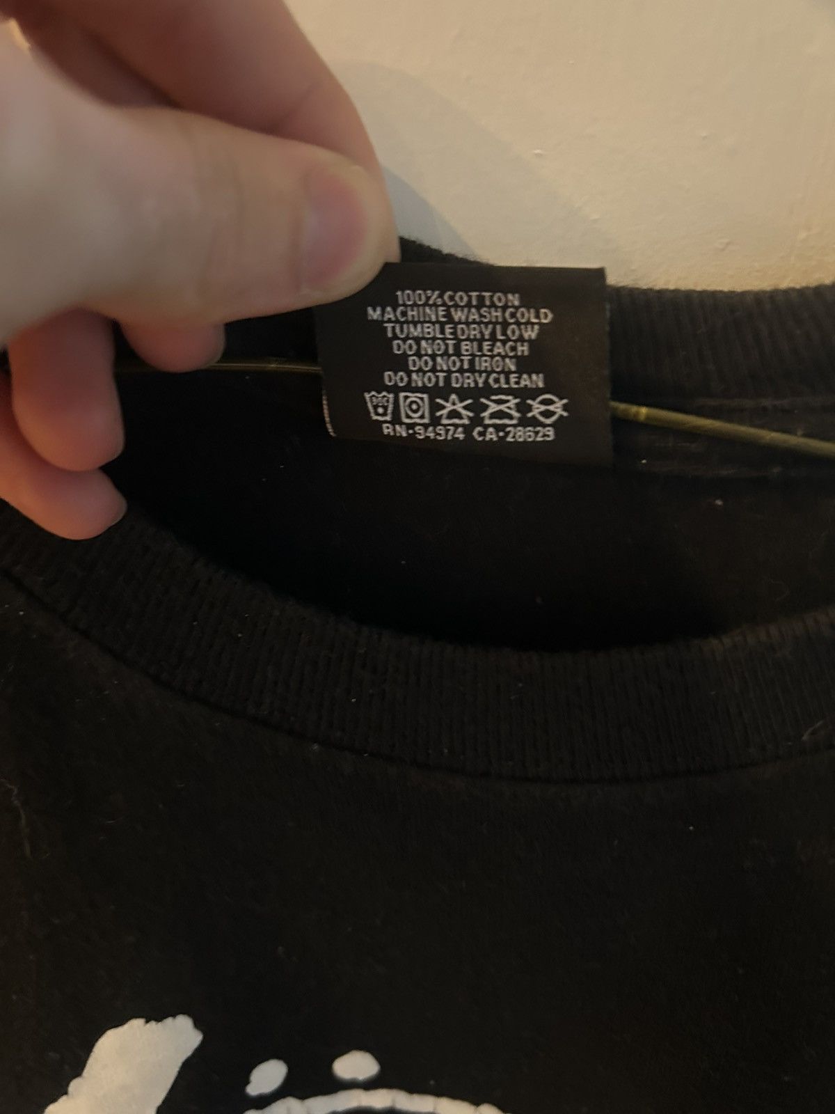 Stussy Stussy World Tour Tee “Black” Size L Size US L / EU 52-54 / 3 - 4 Thumbnail