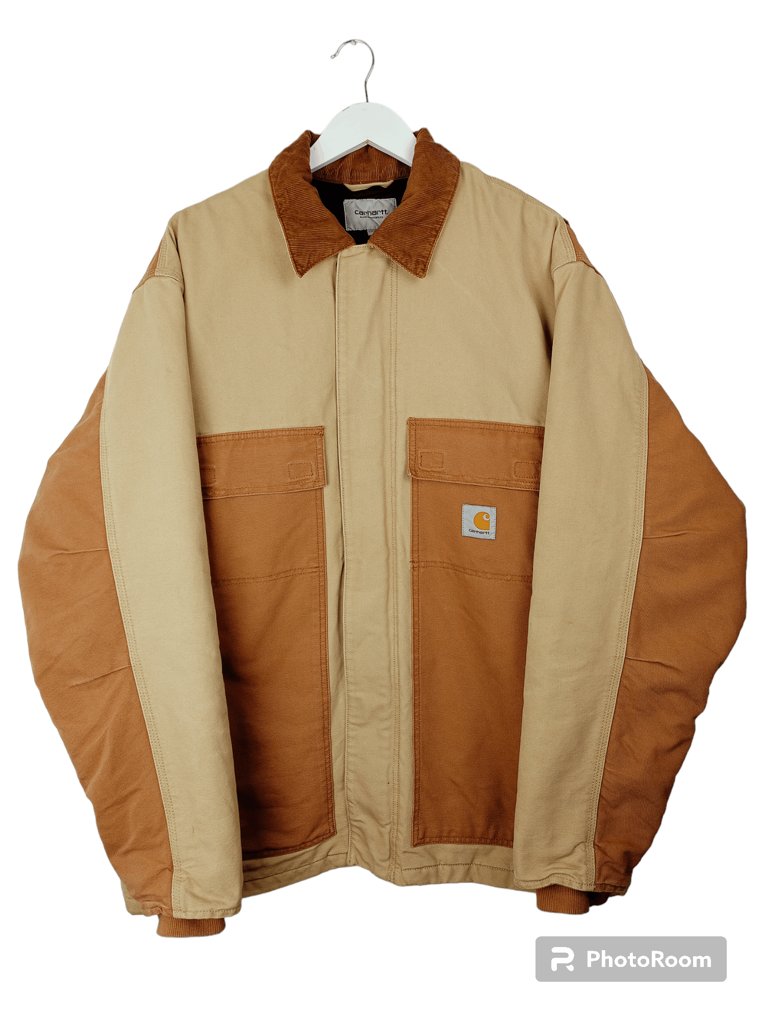 image of Carhartt OG Arctic Coat Jacket Workwear in Beige Brown, Men's (Size 2XL)