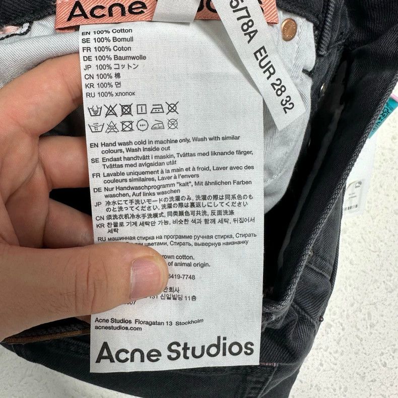 acne studios Reworking the old jeans 2502-Nextarrow